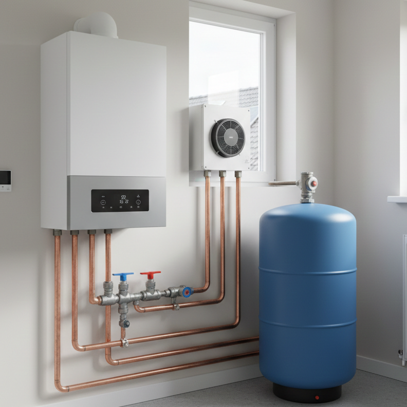 Impianti di riscaldamento e acqua calda
